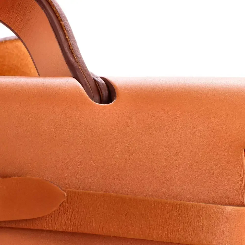 Hermes Herbag Zip Leather And Toile 31 #252602H25B - Picture 8 of 9